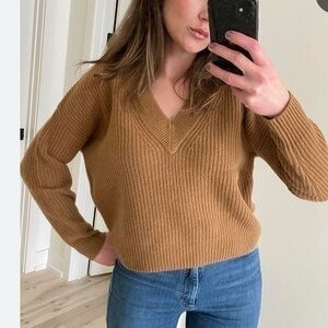 Madewell new with tags cropped knit sweater size Medium